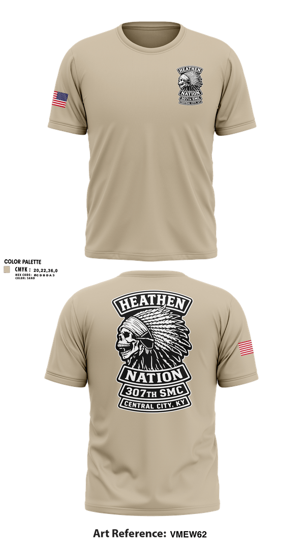 Short Sleeve Performance Shirt, 307th SMC, National Guard, Teamtime, Team time, sublimation, custom sports apparel, team uniforms, spirit wear, spiritwear, sports uniforms, custom shirts, team store, custom team store, fundraiser sports, apparel fundraiser