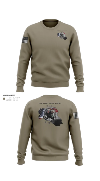 Crew Neck Sweatshirt, 982nd Combat Camera Co., , Teamtime, Team time, sublimation, custom sports apparel, team uniforms, spirit wear, spiritwear, sports uniforms, custom shirts, team store, custom team store, fundraiser sports, apparel fundraiser