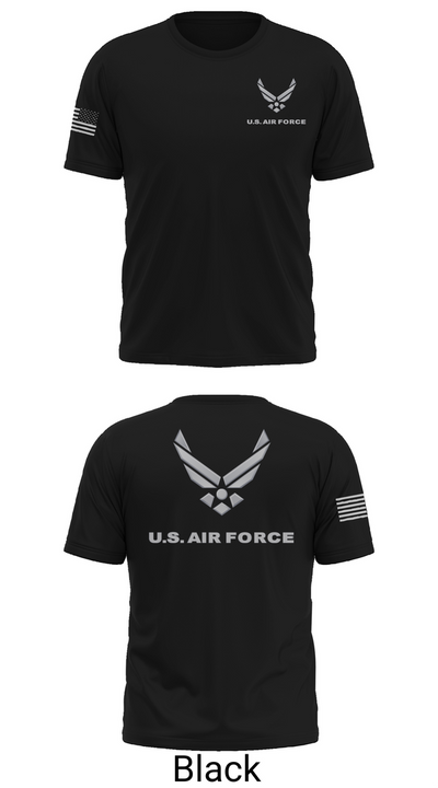 USAF Volunteer 95429734 Short Sleeve Performance Shirt - 36