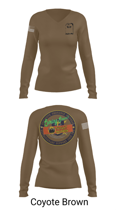 Eodesu 2 85860324 Women's Long Sleeve V-neck Shirt - 16