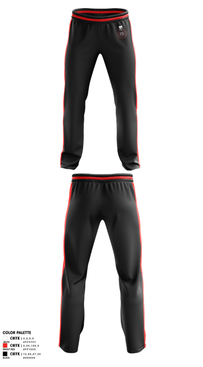 PERROS DEL MAL FC 17407203 Sweatpants - 2