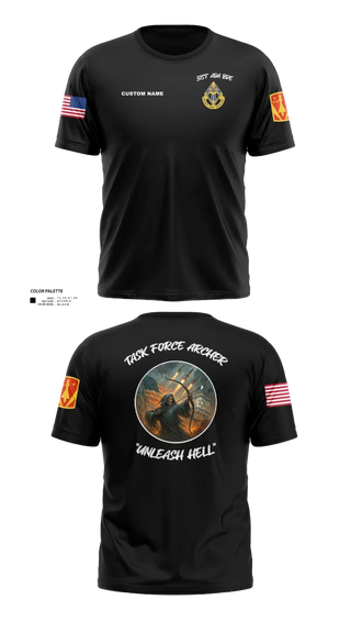 Old School Cotton Feel Shirt, HHB, 31st ADA BDE, , Teamtime, Team time, sublimation, custom sports apparel, team uniforms, spirit wear, spiritwear, sports uniforms, custom shirts, team store, custom team store, fundraiser sports, apparel fundraiser