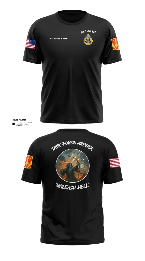 Old School Cotton Feel Shirt, HHB, 31st ADA BDE, , Teamtime, Team time, sublimation, custom sports apparel, team uniforms, spirit wear, spiritwear, sports uniforms, custom shirts, team store, custom team store, fundraiser sports, apparel fundraiser