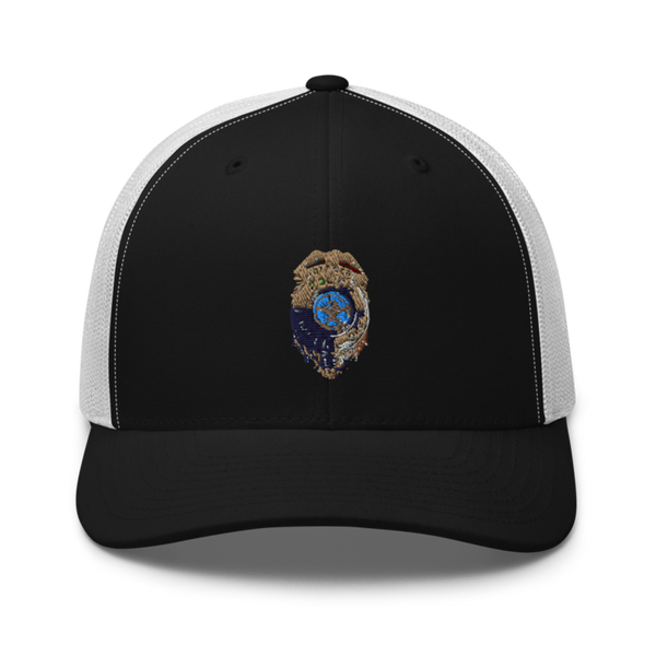 FORT SILL POLICE 77553837 Retro Trucker Hat | Yupoong 6606