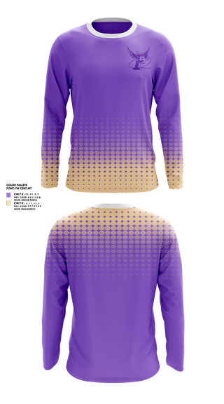 Long Sleeve Performance Shirt, The Charlotte Flights, Track & Field, Teamtime, Team time, sublimation, custom sports apparel, team uniforms, spirit wear, spiritwear, sports uniforms, custom shirts, team store, custom team store, fundraiser sports, apparel fundraiser