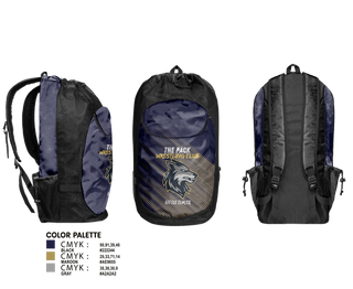Gear Bag, The Pack Wrestling Club, Wrestling, Teamtime, Team time, sublimation, custom sports apparel, team uniforms, spirit wear, spiritwear, sports uniforms, custom shirts, team store, custom team store, fundraiser sports, apparel fundraiser