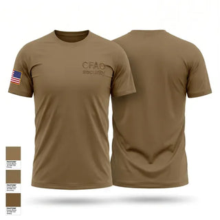 Short Sleeve Performance Shirt, CFAO security, Navy, Teamtime, Team time, sublimation, custom sports apparel, team uniforms, spirit wear, spiritwear, sports uniforms, custom shirts, team store, custom team store, fundraiser sports, apparel fundraiser