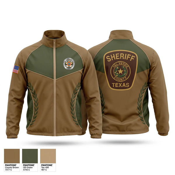 Windbreaker, Val Verde County Sheriff's Office, Police, Teamtime, Team time, sublimation, custom sports apparel, team uniforms, spirit wear, spiritwear, sports uniforms, custom shirts, team store, custom team store, fundraiser sports, apparel fundraiser