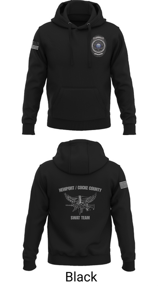 Hoodie, Newport / Cocke County Swat, Police, Teamtime, Team time, sublimation, custom sports apparel, team uniforms, spirit wear, spiritwear, sports uniforms, custom shirts, team store, custom team store, fundraiser sports, apparel fundraiser