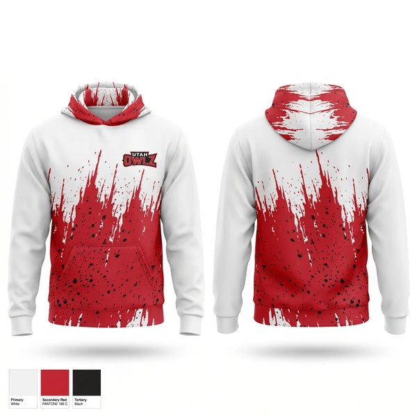 Hoodie, Utah Owlz, Baseball, Teamtime, Team time, sublimation, custom sports apparel, team uniforms, spirit wear, spiritwear, sports uniforms, custom shirts, team store, custom team store, fundraiser sports, apparel fundraiser