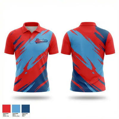 NWFL BOMBERS 41203346 Short Sleeve Performance Polo - 1