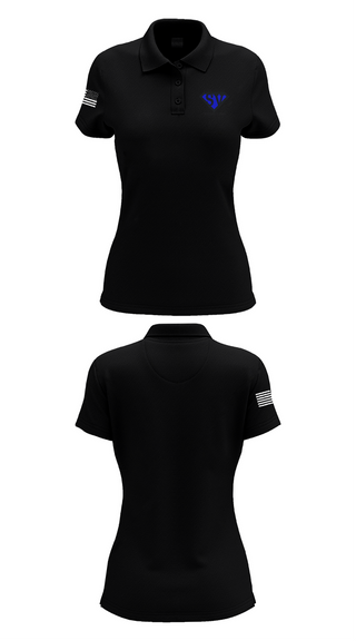 Womens Short Sleeve Performance Polo, Sauk Valley Wrestling Club, Wrestling, Teamtime, Team time, sublimation, custom sports apparel, team uniforms, spirit wear, spiritwear, sports uniforms, custom shirts, team store, custom team store, fundraiser sports, apparel fundraiser