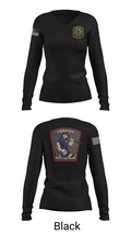 814 truck 79769085 Women's Long Sleeve V-neck Shirt - 23
