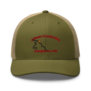 2 Rivers Construction 23011625 Retro Trucker Hat | Yupoong 6606
