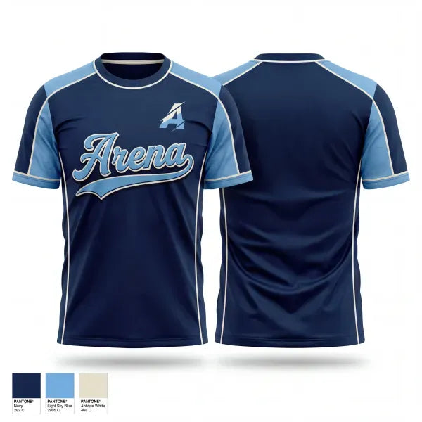 Old School Cotton Feel Shirt, Arena National, Baseball, Teamtime, Team time, sublimation, custom sports apparel, team uniforms, spirit wear, spiritwear, sports uniforms, custom shirts, team store, custom team store, fundraiser sports, apparel fundraiser