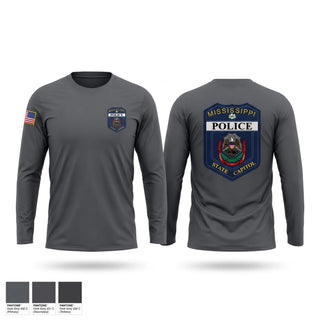 Long Sleeve Performance Shirt, Capitol Police, Police, Teamtime, Team time, sublimation, custom sports apparel, team uniforms, spirit wear, spiritwear, sports uniforms, custom shirts, team store, custom team store, fundraiser sports, apparel fundraiser