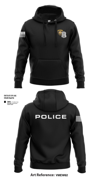 Hoodie, San Antonio Police Department, Police, Teamtime, Team time, sublimation, custom sports apparel, team uniforms, spirit wear, spiritwear, sports uniforms, custom shirts, team store, custom team store, fundraiser sports, apparel fundraiser