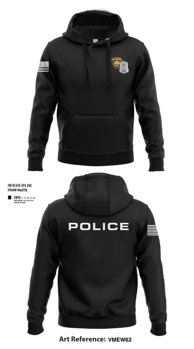 San Antonio Police Department 73330660 Hoodie - 101