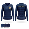 Maquoketa Police Department 52987111 Women's Long Sleeve V-neck Shirt - 1