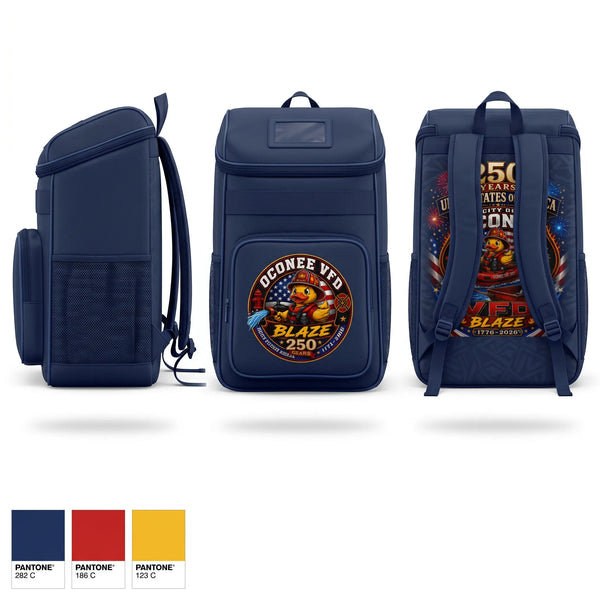 Gear Bag, City of Oconee Volunteer Fire Department, Fire Department, Teamtime, Team time, sublimation, custom sports apparel, team uniforms, spirit wear, spiritwear, sports uniforms, custom shirts, team store, custom team store, fundraiser sports, apparel fundraiser