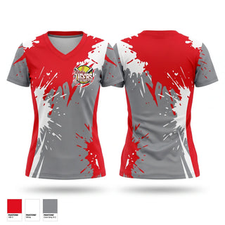 Womens Short Sleeve Vneck Shirt, Lady Tigers, Softball, Teamtime, Team time, sublimation, custom sports apparel, team uniforms, spirit wear, spiritwear, sports uniforms, custom shirts, team store, custom team store, fundraiser sports, apparel fundraiser