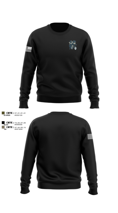 Central Division Bike Unit 12867827 Crew Neck Sweatshirt - 100