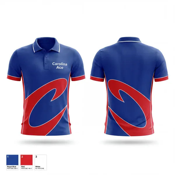Short Sleeve Performance Polo, Carolina Ace, Softball, Teamtime, Team time, sublimation, custom sports apparel, team uniforms, spirit wear, spiritwear, sports uniforms, custom shirts, team store, custom team store, fundraiser sports, apparel fundraiser