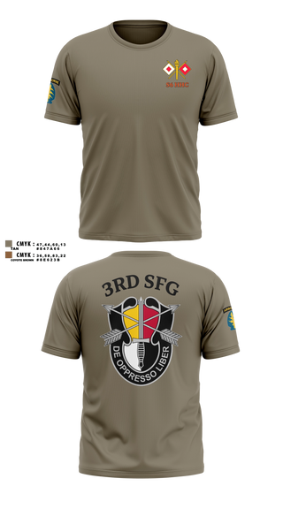 Old School Cotton Feel Shirt, S6 HHC 3SFG(A), Army, Teamtime, Team time, sublimation, custom sports apparel, team uniforms, spirit wear, spiritwear, sports uniforms, custom shirts, team store, custom team store, fundraiser sports, apparel fundraiser