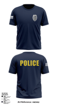 Fowler Police Department 7328378 Short Sleeve Performance Shirt - 5