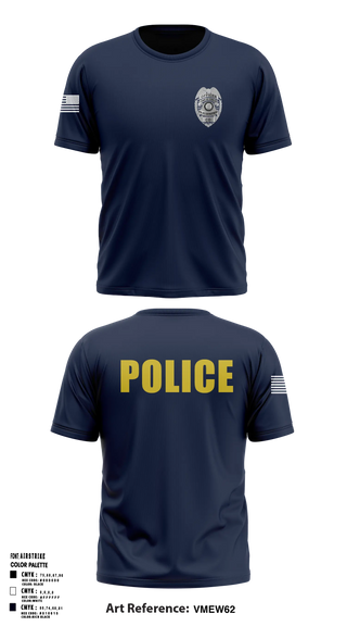 Short Sleeve Performance Shirt, Fowler Police Department, Police, Teamtime, Team time, sublimation, custom sports apparel, team uniforms, spirit wear, spiritwear, sports uniforms, custom shirts, team store, custom team store, fundraiser sports, apparel fundraiser