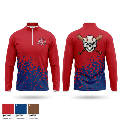 Amador Outlaws Quarter Zip Jacket - 1