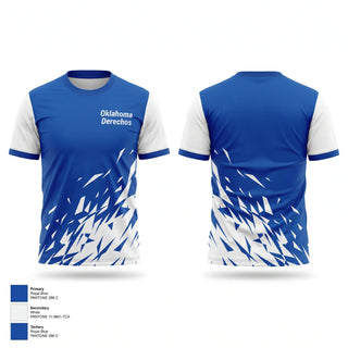 Football Jersey, Oklahoma Derechos, Baseball, Teamtime, Team time, sublimation, custom sports apparel, team uniforms, spirit wear, spiritwear, sports uniforms, custom shirts, team store, custom team store, fundraiser sports, apparel fundraiser