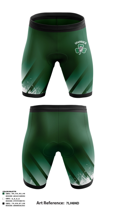 Shamrock Wrestling Club 93623299 Men's Compression Shorts - 11