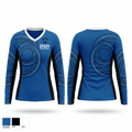 Ohana Volleyball 88809846 Women's Long Sleeve V-neck Shirt - 1