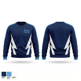 Crew Neck Sweatshirt, Bishop Canevin, Baseball, Teamtime, Team time, sublimation, custom sports apparel, team uniforms, spirit wear, spiritwear, sports uniforms, custom shirts, team store, custom team store, fundraiser sports, apparel fundraiser