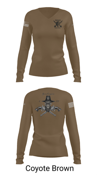 Womens Long Sleeve Vneck Shirt, CO D 2-153, , Teamtime, Team time, sublimation, custom sports apparel, team uniforms, spirit wear, spiritwear, sports uniforms, custom shirts, team store, custom team store, fundraiser sports, apparel fundraiser