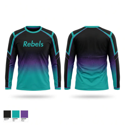 Rebels Long Sleeve Performance Shirt 1