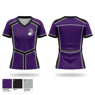 Womens Short Sleeve Vneck Shirt, RIVERSIDE WARRIORS, , Teamtime, Team time, sublimation, custom sports apparel, team uniforms, spirit wear, spiritwear, sports uniforms, custom shirts, team store, custom team store, fundraiser sports, apparel fundraiser