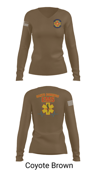 SDEMS 60434745 Women's Long Sleeve V-neck Shirt - 17