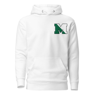 Minnechaug Regional High School Cheer 84223142 Unisex Premium Hoodie | Cotton Heritage M2580