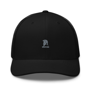 Auburn Trojan Wrestling Retro Trucker Hat | Yupoong 6606