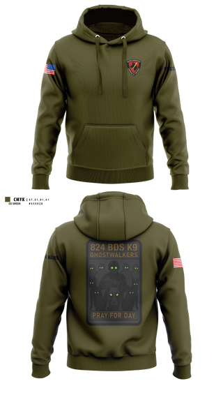 Hoodie, 824 Base Defense Squadron, Air Force, Teamtime, Team time, sublimation, custom sports apparel, team uniforms, spirit wear, spiritwear, sports uniforms, custom shirts, team store, custom team store, fundraiser sports, apparel fundraiser