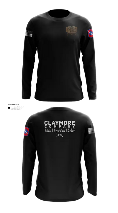 C CO 1-138 IN REGT 407460 Long Sleeve Performance Shirt 100