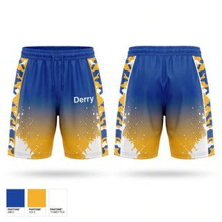 Athletic Shorts With Pockets, Derry, Softball, Teamtime, Team time, sublimation, custom sports apparel, team uniforms, spirit wear, spiritwear, sports uniforms, custom shirts, team store, custom team store, fundraiser sports, apparel fundraiser