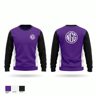 Crew Neck Sweatshirt, Hindman Park Ravens, Men's Basketball, Teamtime, Team time, sublimation, custom sports apparel, team uniforms, spirit wear, spiritwear, sports uniforms, custom shirts, team store, custom team store, fundraiser sports, apparel fundraiser