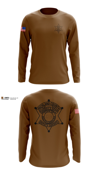 Long Sleeve Performance Shirt, RCSD, Police, Teamtime, Team time, sublimation, custom sports apparel, team uniforms, spirit wear, spiritwear, sports uniforms, custom shirts, team store, custom team store, fundraiser sports, apparel fundraiser