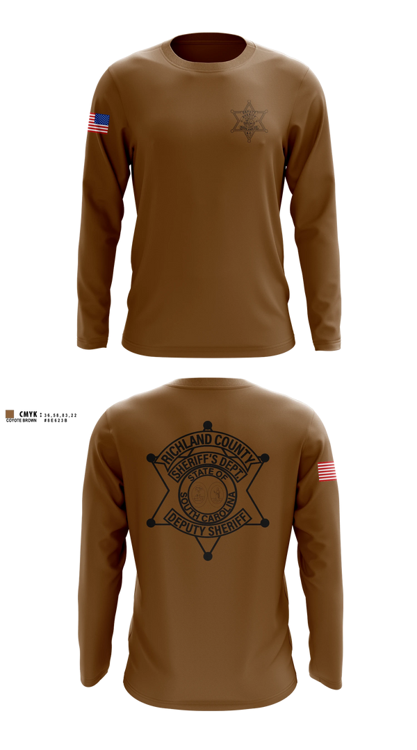 Long Sleeve Performance Shirt, RCSD, Police, Teamtime, Team time, sublimation, custom sports apparel, team uniforms, spirit wear, spiritwear, sports uniforms, custom shirts, team store, custom team store, fundraiser sports, apparel fundraiser