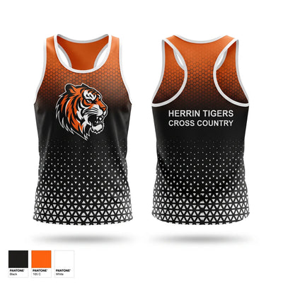 HERRIN TIGERS Men's Track Singlet - 1