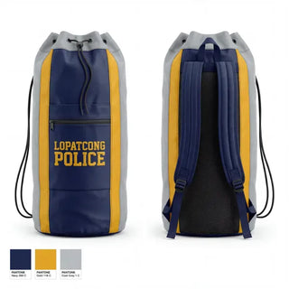 Gear Bag, Lopatcong Police, Police, Teamtime, Team time, sublimation, custom sports apparel, team uniforms, spirit wear, spiritwear, sports uniforms, custom shirts, team store, custom team store, fundraiser sports, apparel fundraiser