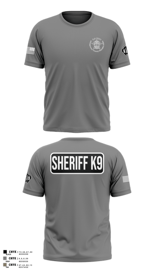 Short Sleeve Performance Shirt, Montgomery County Sheriff’s Office K9 Unit, Police, Teamtime, Team time, sublimation, custom sports apparel, team uniforms, spirit wear, spiritwear, sports uniforms, custom shirts, team store, custom team store, fundraiser sports, apparel fundraiser